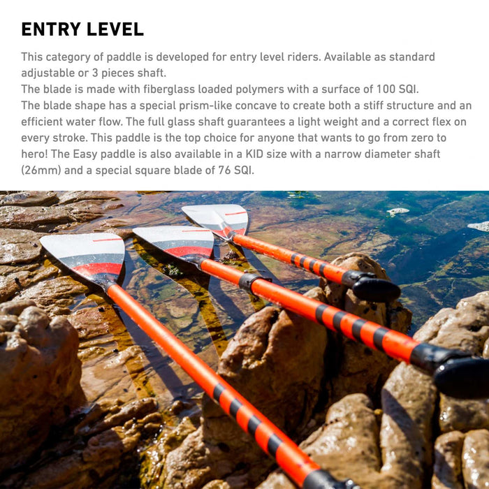 Remo para SUP Fácil Plástico Ajustable RRD 25EPA