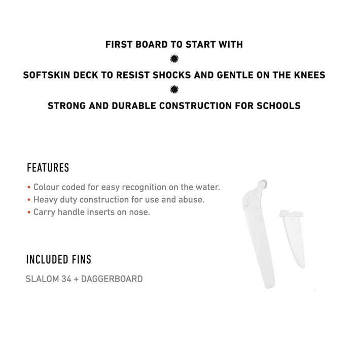 Tabla de Windsurf Easy Rider Softskin 270x100cm 200l RRD 25ERLS