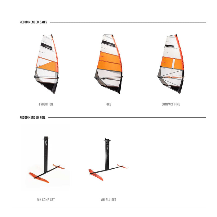 Tabla de Windfoil H-Fire 91 Lte 236x91cm 147l RRD 25HF91LTE