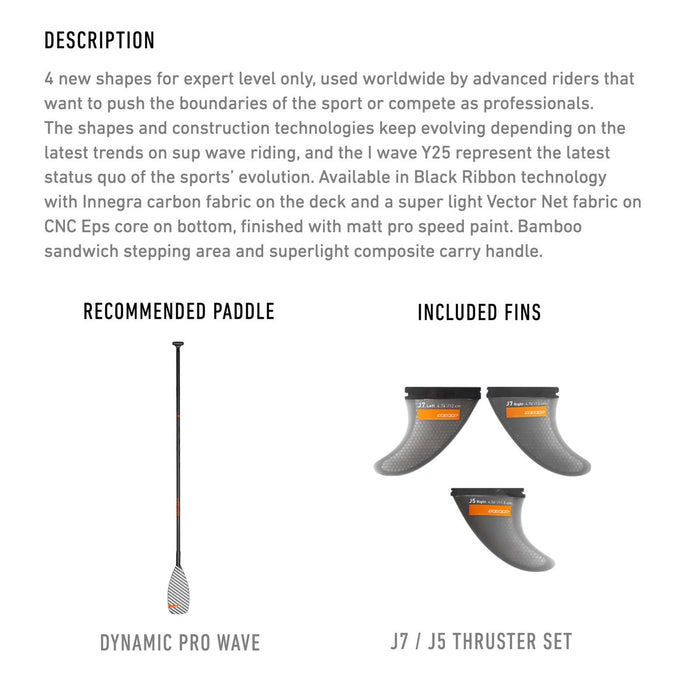 Tabla de SUP Compuesta I-Wave 118l 8'4'x28 1+2''x4 1-2'' RRD 25IW84BR