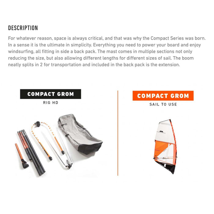 Paquete de Rig Compacto Grom RRD 26CGR