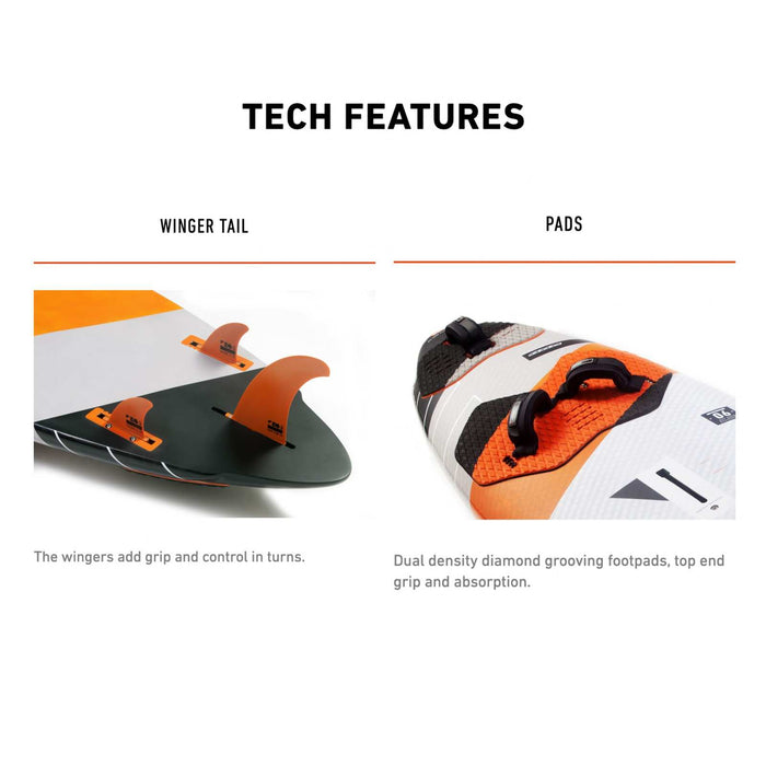 Tabla de windsurf Freestyle Wave Lte 228x62cm 96l RRD 26FW96LTE