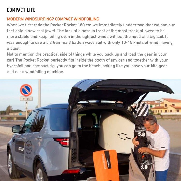 Tabla de Windfoil Pocket Rocket E-Tech 120l 180x76cm RRD 26PR180E
