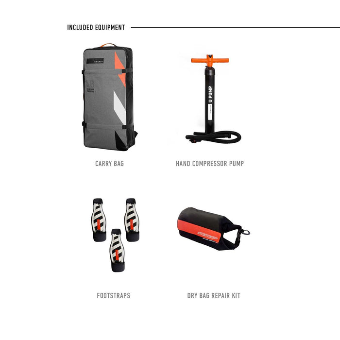 Tabla de wing foil Air Beluga 162x72cm 140l RRD 27ABLG140