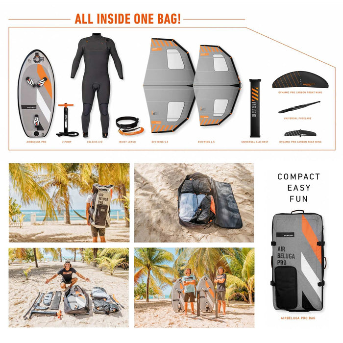 Tabla de wing foil Air Beluga Pro 146x68x10,5cm 80l RRD 27ABLGP80