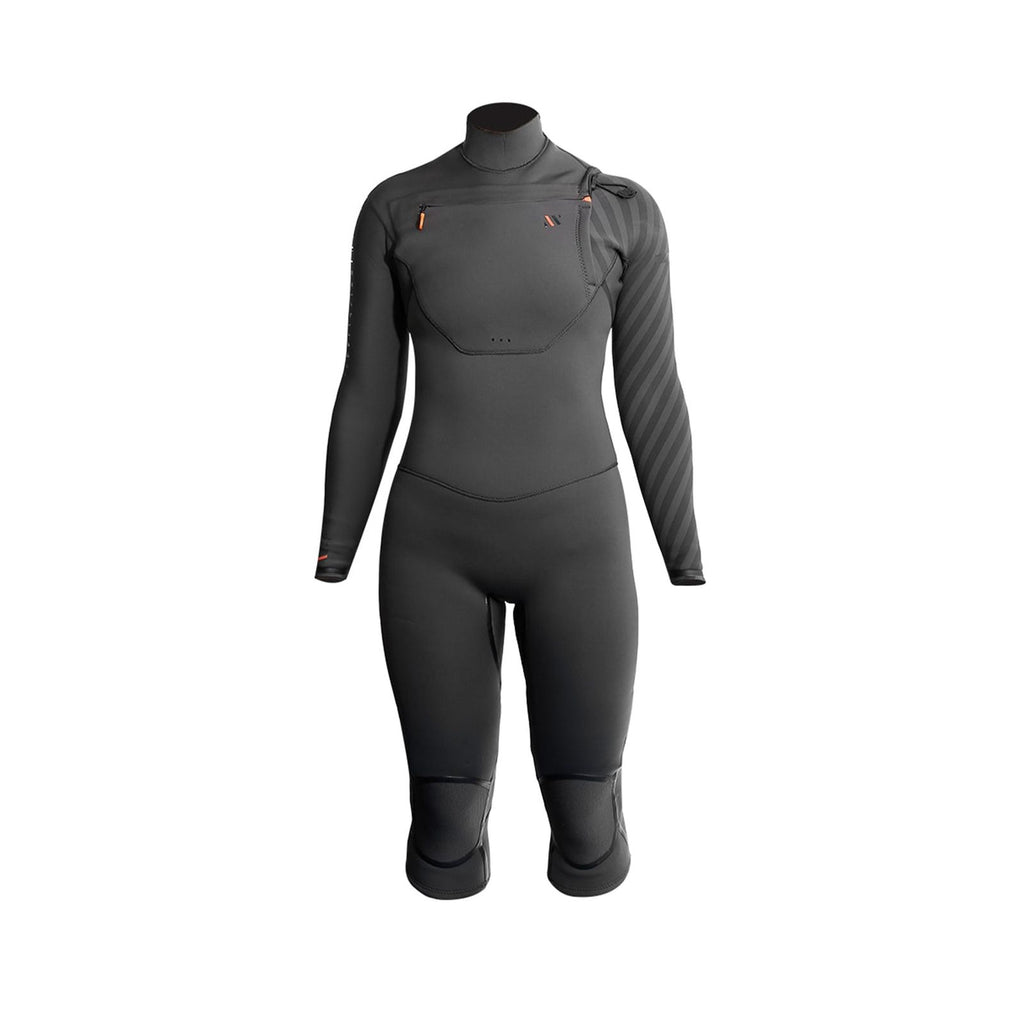 Neopreno Corto Amazone Overknee Mujer Cremallera Pecho 3-2 Gris Talla 12-XL RRD 27AMCZ320_12