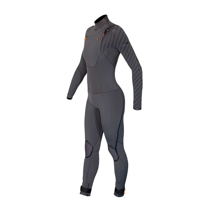 Neopreno Completo Amazone Mujer Cremallera Pecho 4-3 Gris Talla 16-XXXL RRD 27AMCZ43_16