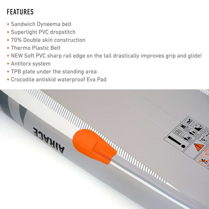 Tabla SUP Inflable Air Race Hi-Perfo 14'0''x24''x6'' 285l RRD 27AR1424