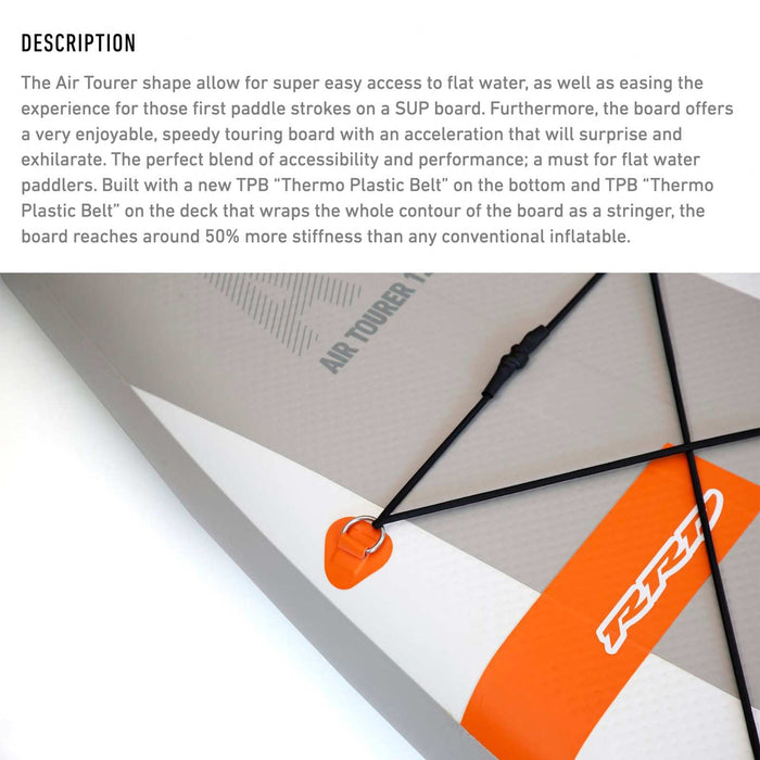 Tabla SUP Inflable Air Tourer Pefo 12'0''x32''x6'' 320l RRD 27ATO1232