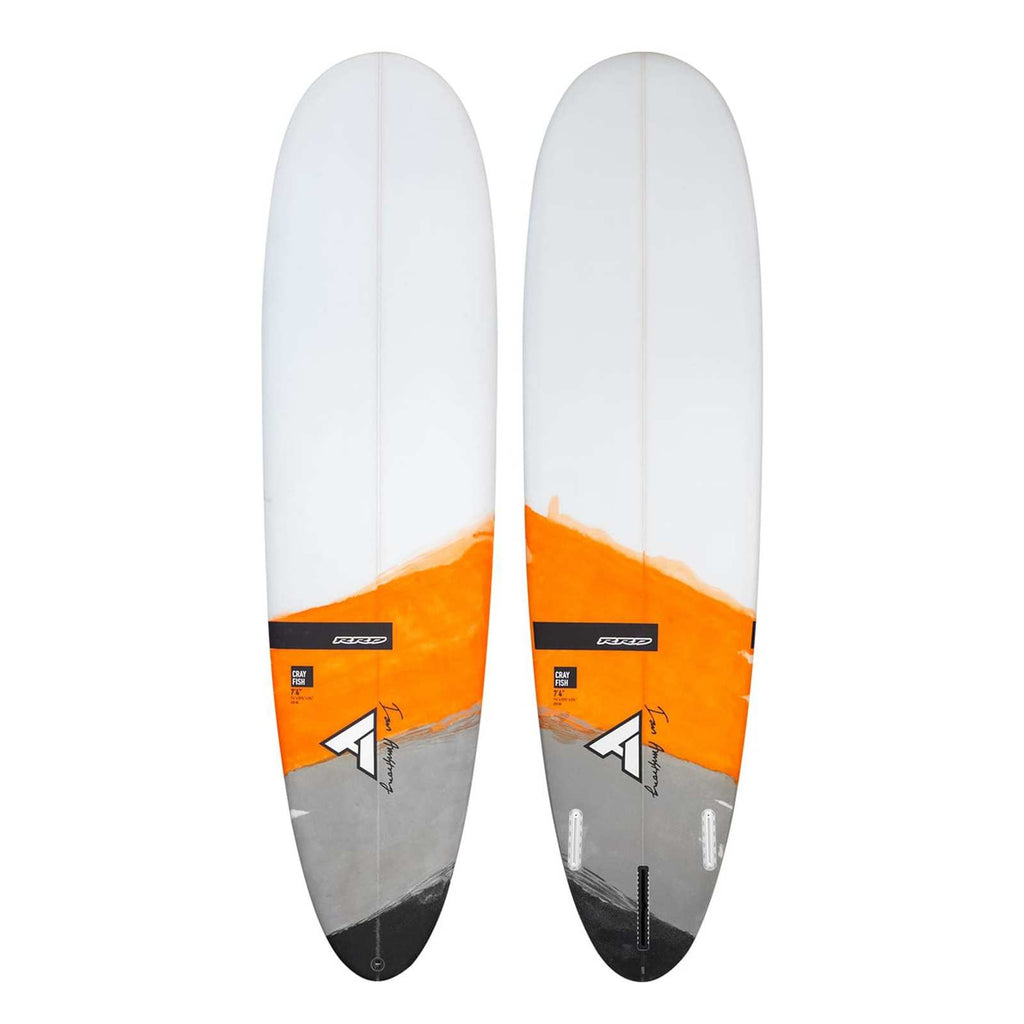 Tabla de Surf Crayfish Gris-Naranja 6'6''x22 1-2''x2 3-4'' 48l RRD 27CRA66
