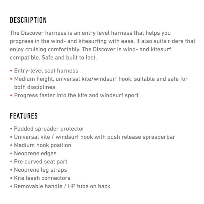 Arnés Descubrir Asiento Plus XS RRD 27DSHXS