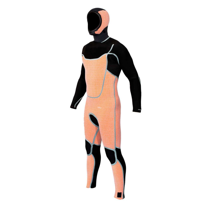 Traje de Neopreno Completo Fahrenheit Con Capucha Hombre Con Cremallera Delantera 6-4 Talla XXL RRD 27FRCZ64H_XXL