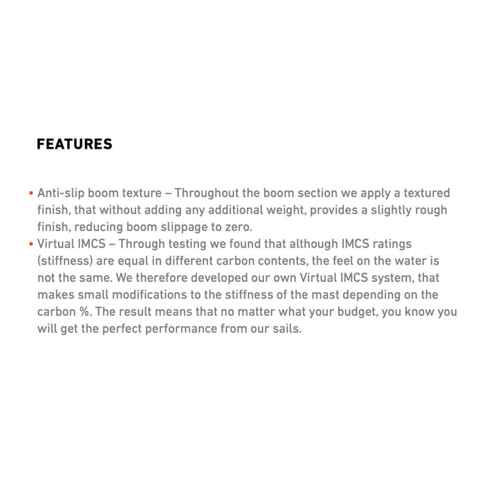 Mástil de Windsurf Dinámico C60 Tamaño 460 RDM RRD 28460AR