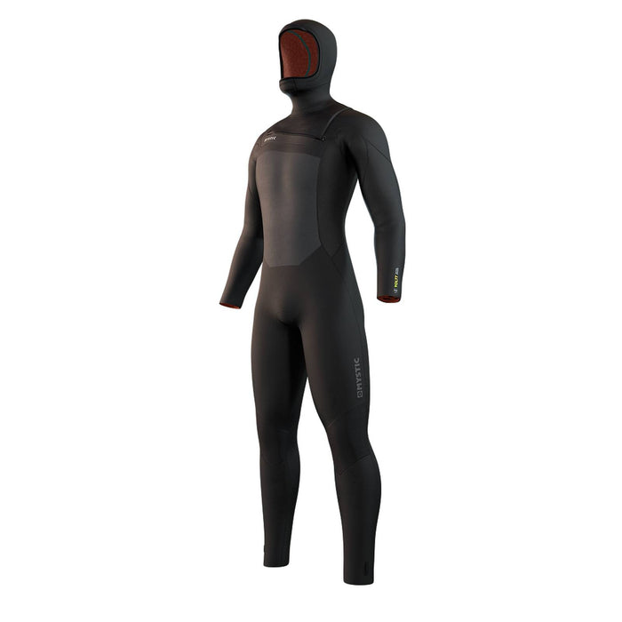 Traje de neopreno completo con capucha Voltt Hombre 6-4-3mm Cierre Frontal Negro XL Mystic 35000_220000_900_XL