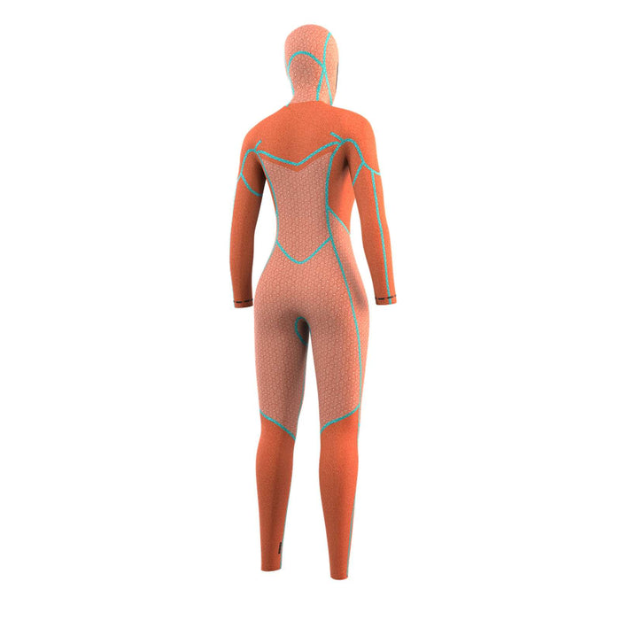 Traje de neopreno completo Gem Mujer con capucha 6-4-3 mm con cierre frontal Negro S Mystic 35000_220015_900_S