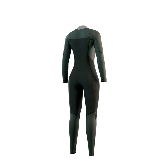 Traje de Baño Completo Haven Mujer 4-3mm Con Cremallera Doble Delante Verde Teal XL Mystic 35000_250046_695_XL