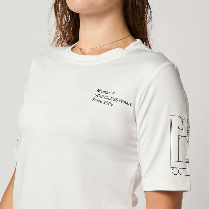 Rashvest Sphere Woman Manga Corta Blanca XL Mystic 35001_250201_100_XL