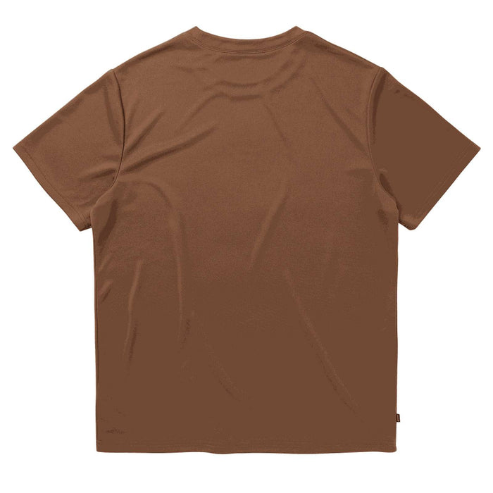 Camisa Rápida Ajustada Táctica Hombre Manga Corta Marrón M Mystic 35001_250221_700_M