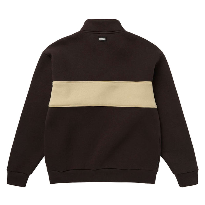 Sudadera Slate Half Zip Marrón Oscuro XL Mystic 35104_260315_736_XL