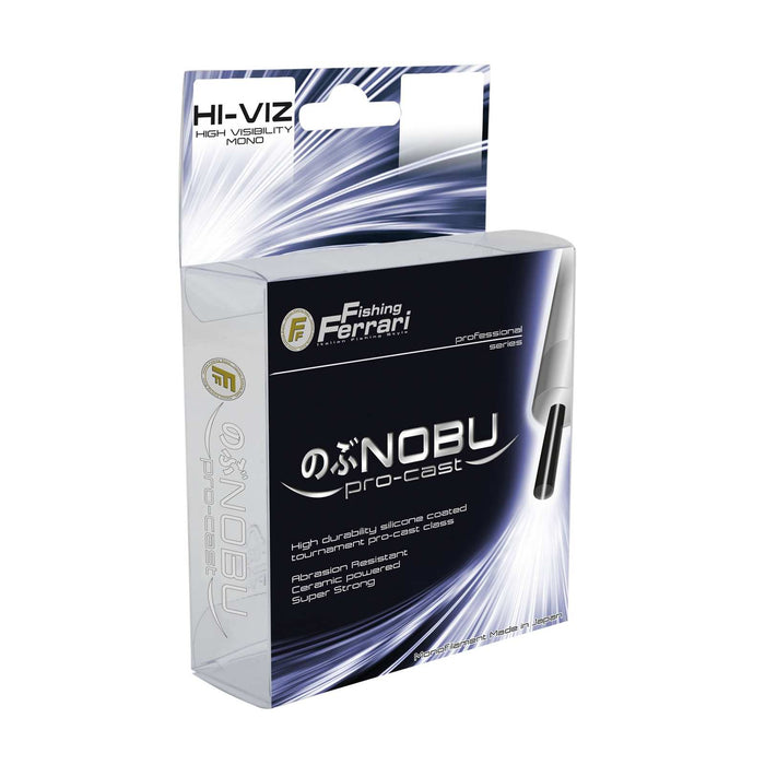 Línea de Pesca Nobu Pro Cast Hi-Viz 250m Gris Mate 0,400 Fishing Ferrari 3700840