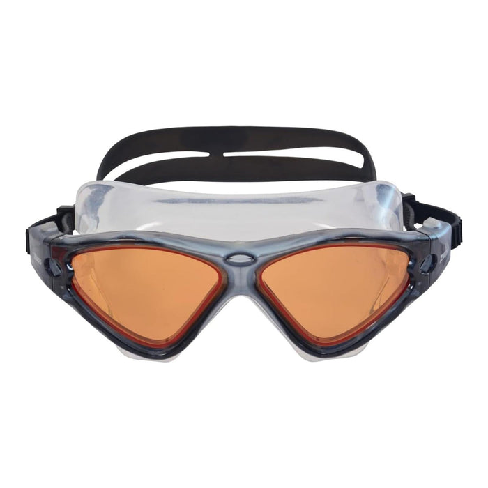 Máscara de natación tri visión gris-negro lentes con tinte-cobre Zoggs 461075GYBKTCP