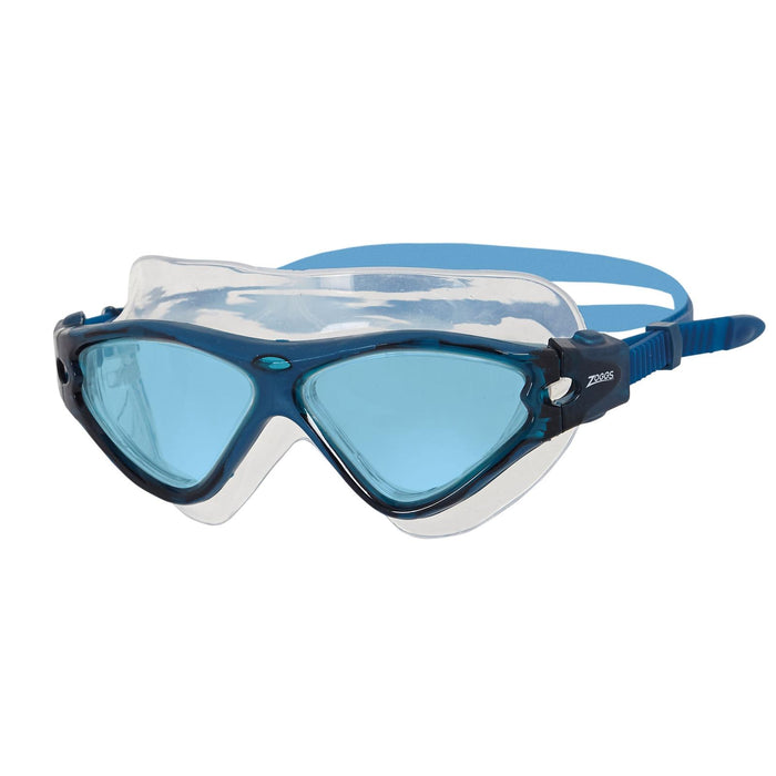 Máscara de natación tri visión azul marino-tinte-lentes azules Zoggs 461075NVBLTBL