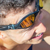 Gafas de natación Tiger Lsr+ Titanio Negro-Gris Lentes Espejadas-Rojo Pequeñas Zoggs 461092BKGYMRDS