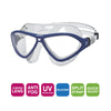 Máscara de Natación Horizon Flex Claro-Azul Zoggs 461108CLBLCLR