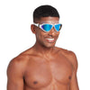 Máscara de Natación Horizon Flex Titanio Claro-Blanco Lentes Espejado-Azul Zoggs 461109CLWHMBL