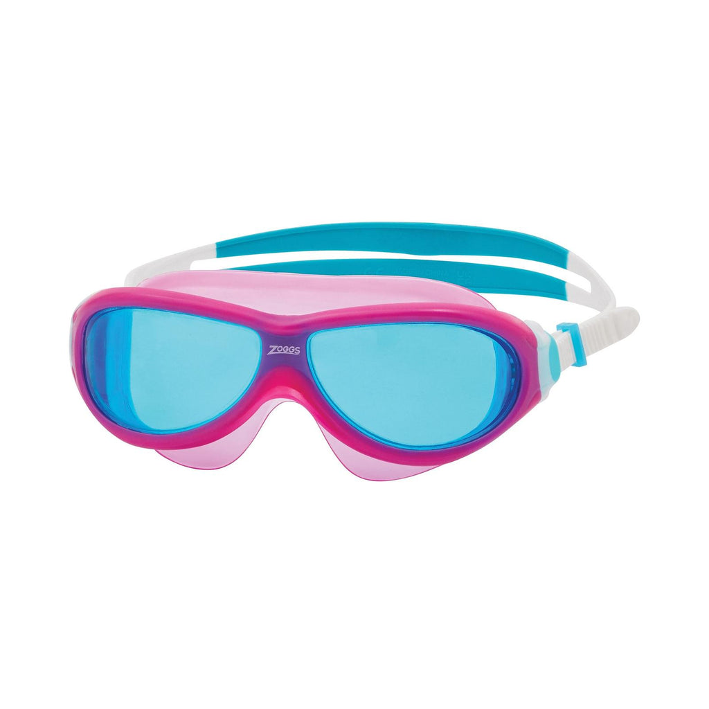 Máscara de natación Phantom Junior Rosa-Blanco Lentes-Tintas-Azul Zoggs 461317PKWHTBL