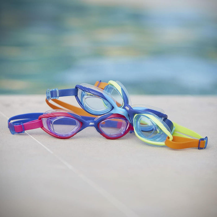 Gafas de natación Sonic Air 2.0 Junior Azul-Naranja Lentes-Tintas-Azul Zoggs 461325BLORTBL