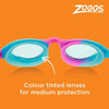 Gafas de natación Super Seal Junior Rosa-Azul Lentes-Tintas-Azul Zoggs 461327PKBLTBL