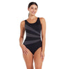Bañador de una pieza Sandon Scoopback mujer negro talla 48-5XL Zoggs 462553BK48