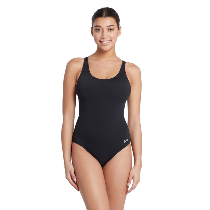 Traje de baño de una pieza Cottesloe Flyback Mujer Negro Talla 34-S Zoggs 462558BK34