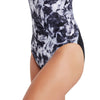 Bañador de una pieza Marble Powerback Mujer Negro-Blanco Talla 40-XL Zoggs 462569BK40