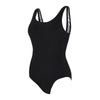 Bañador de una pieza Scoopback forrado en plata negro talla 38-L Zoggs 462577BK38