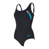 Bañador de una pieza Sydney U Negro-Gris Talla 34-S Zoggs 462581BKGY34