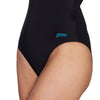 Bañador de una pieza Sydney U Negro-Gris Talla 44-XXXL Zoggs 462581BKGY44