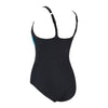 Bañador de una pieza Sydney U Negro-Gris Talla 44-XXXL Zoggs 462581BKGY44