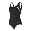 Bañador de una pieza Sydney U Negro-Blanco Talla 46-4XL Zoggs 462581BKWH46