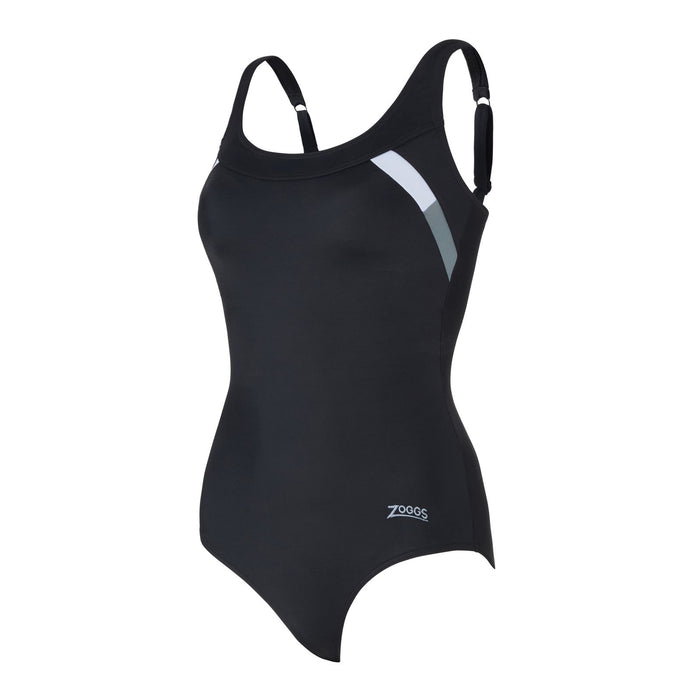 Bañador de una pieza Sydney U Negro-Blanco Talla 48-5XL Zoggs 462581BKWH48