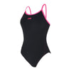 Traje de Baño de Una Pieza Kona Triback Negro-Magenta Talla 34-S Zoggs 462582BKMG34