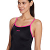 Traje de Baño de Una Pieza Kona Triback Negro-Magenta Talla 36-M Zoggs 462582BKMG36