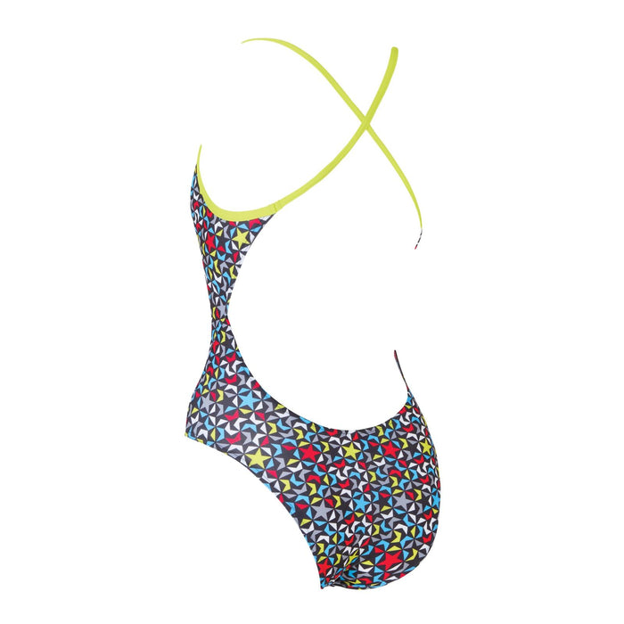 Traje de Baño de Una Pieza Impresa Rayback E+ Impreso Supernova Talla 36-M Zoggs 462583SUPE36