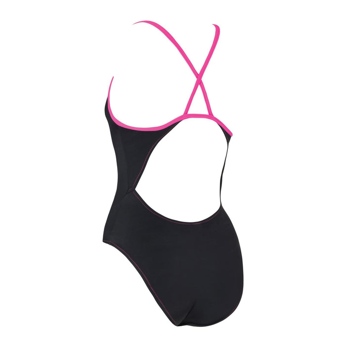 Traje de Baño de Una Pieza Roma Rayback Negro-Magenta Talla 32-XS Zoggs 462584BKMG32