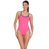 Traje de Baño de Una Pieza Roma Rayback Magenta-Royal Talla 28-XXXS Zoggs 462584MGRY28