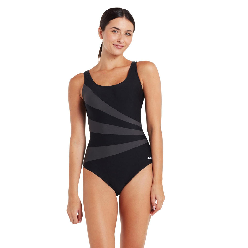 Bañador de una pieza Sandon ajustable Scoopback mujer negro talla 36-M Zoggs 462586BK36