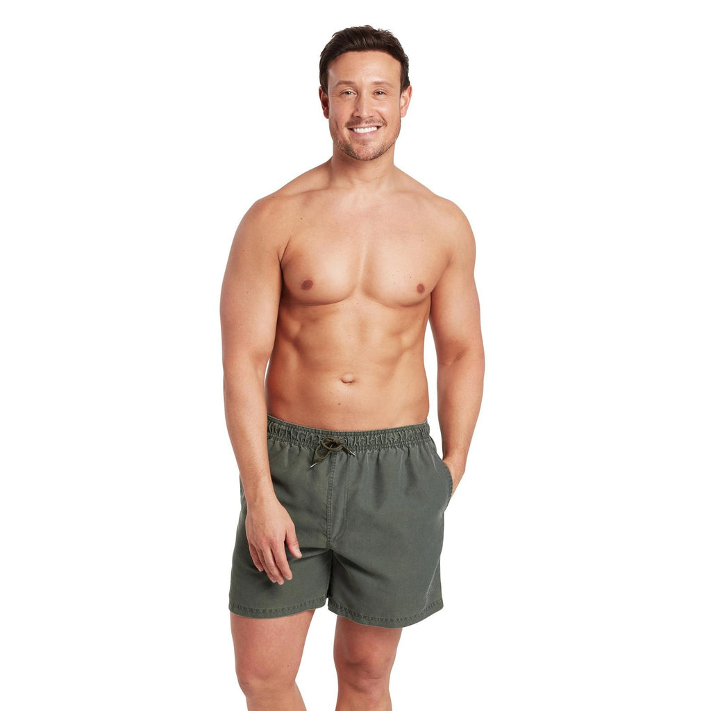 Pantalones de baño Mosman Lavados 15'' Hombre Caqui Talla S Zoggs 462925KHS