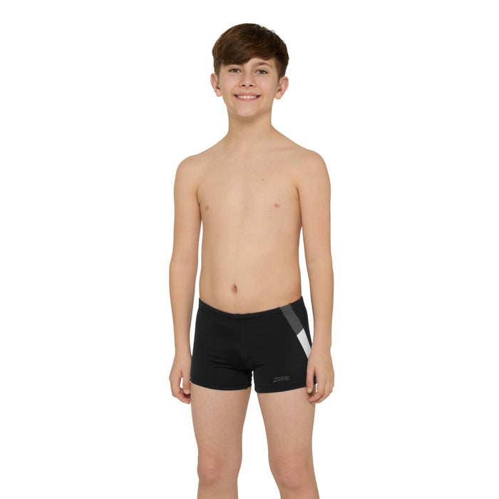 Bañador Boxer Sydney 21 Niño Negro-Gris Talla 24-8A Zoggs 463483BKGY24