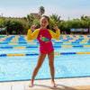 Camiseta de Natación de Manga Larga con Cremallera Solar Niños Diseño Sea-Queen Edad 4 Zoggs 465423SEQEYR4